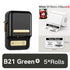 B21 Portable Thermal Printer - Wireless 1500mAh Bluetooth Sticker Maker for Clothing and Jewelry Labels