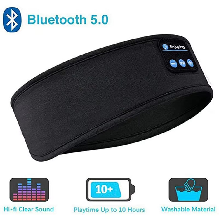 Bluetooth Sleep Headphones Eye Mask - Comfortable Wireless Music Earphones for Restful Nights