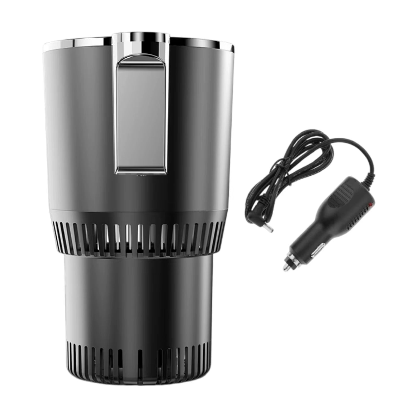 Ultimate Portable Car Beverage Warmer & Cooler – Mini Refrigerator for Drinks & Coffee On-the-Go!