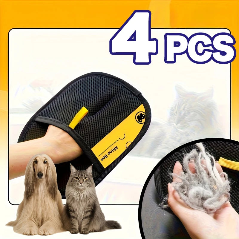 Ultimate Pet Hair Removal Gloves - Effortless Grooming & Cleaning Tool for Dogs and Cats