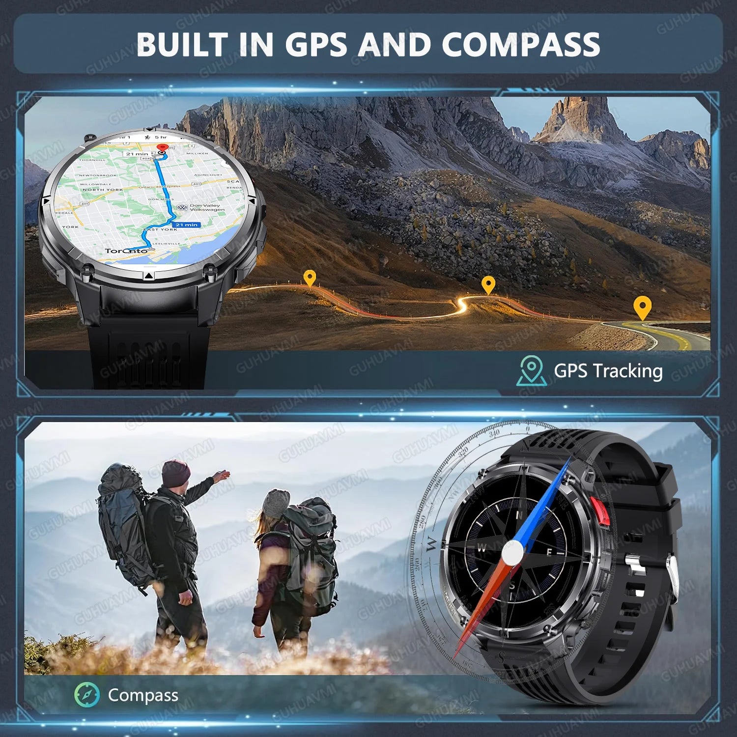 Discover the 2026 T-Rex3 Ultra Military Smart Watch: 1.7" AMOLED Display, 1100mAh Battery, GPS Path, 5ATM Waterproof, Compass & LED Flashlight for Ultimate Adventure