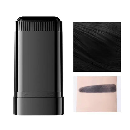 Instant Black Cover Waterproof Hair Dye Stick - Effortless Gray Hair Concealer for a Flawless Hairline