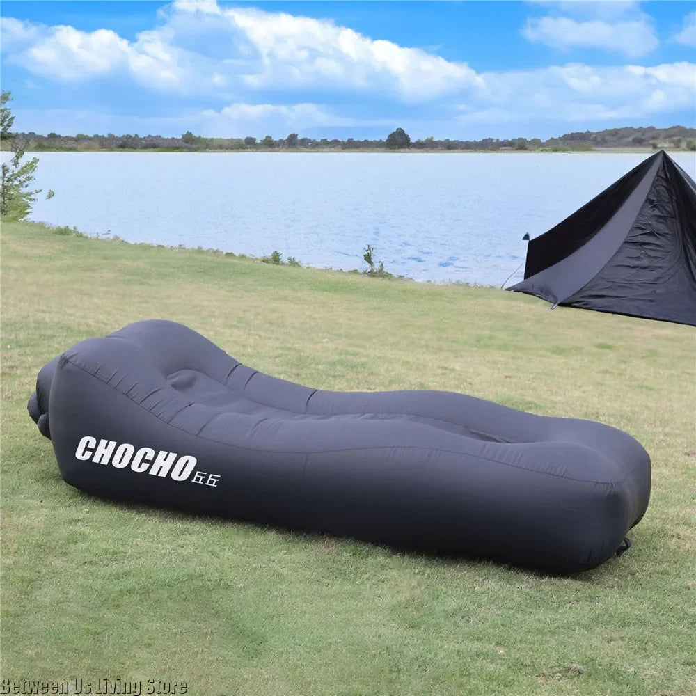 Ultimate Inflatable Outdoor Sofa and Folding Chair - Your Go-To Bean Bag for Relaxation by the Pool, Beach, and Campsite
