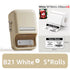 B21 Portable Thermal Printer - Wireless 1500mAh Bluetooth Sticker Maker for Clothing and Jewelry Labels