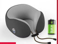Cervical Osteochondrosis Electric U-Shaped Neck Pillow for Travel and Aircraft Use
