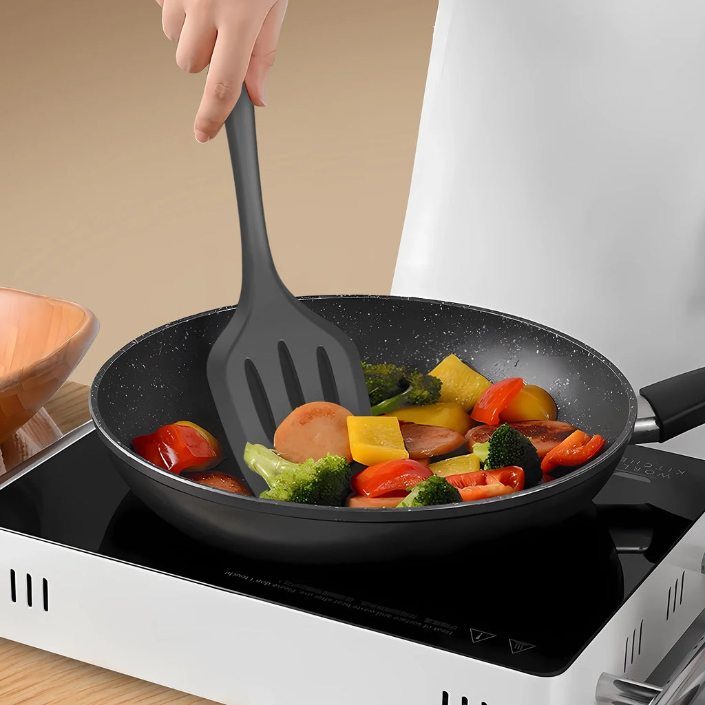 Ultimate Silicone Cooking Utensil Set - 14 Essential Heat-Resistant Tools for Nonstick Cookware, BPA-Free & Dishwasher Safe - Perfect for Every Kitchen!