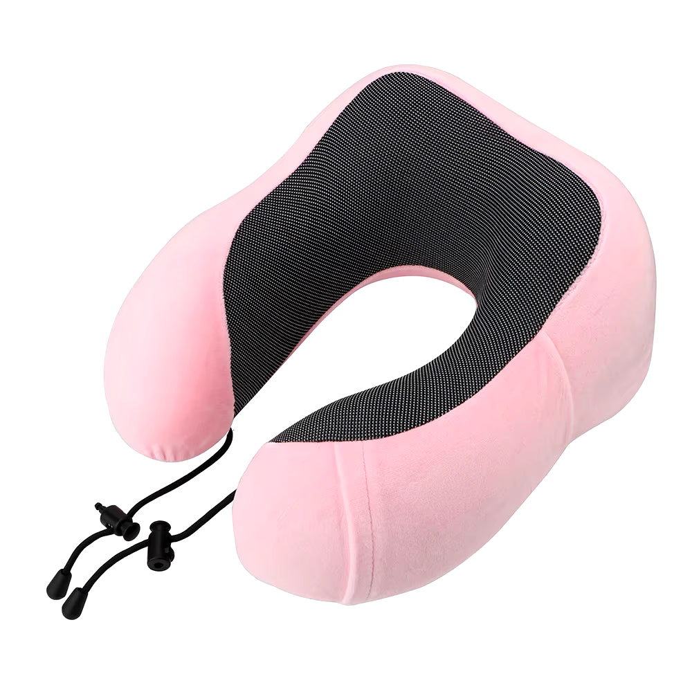 U-Shaped Memory Foam Travel Pillow for Neck Support and Comfort