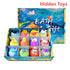 Dive into Fun with 12Pcs Ocean-Themed Bath Balls – Discover Hidden Toys and Enjoy Scented Relaxation!