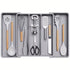 Expandable & Adjustable Large Plastic Kitchen Utensil Organizer - Cutlery Holder & Tool Divider，Kitchen Utensil Organizer
