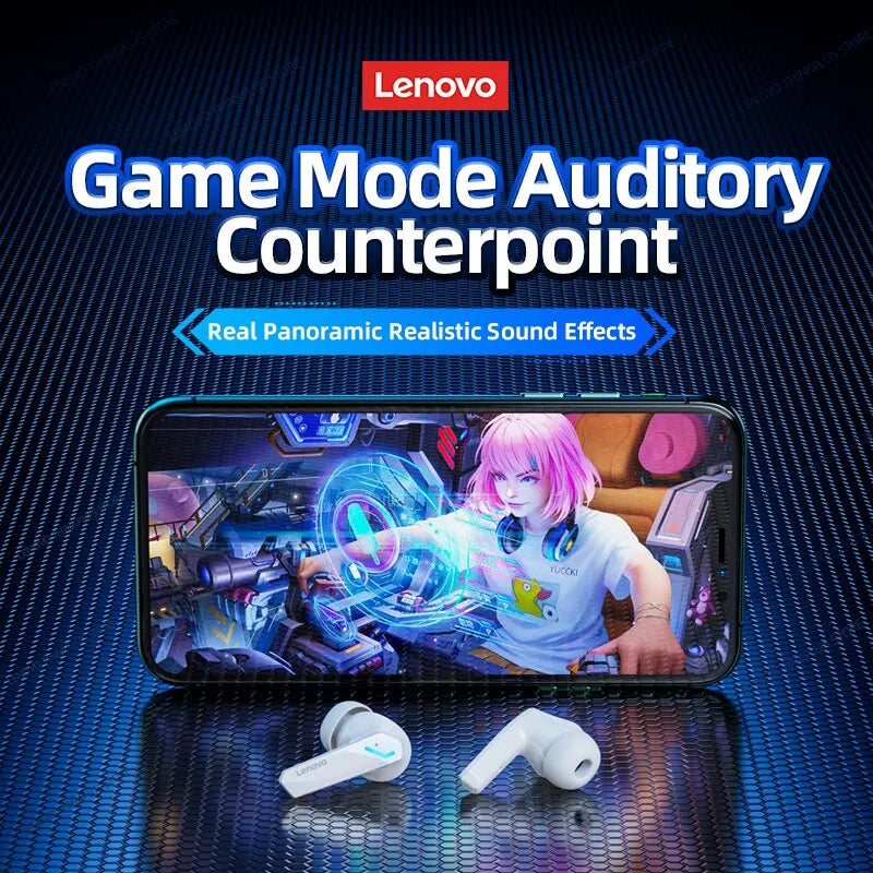GM2 Pro Wireless Bluetooth 5.3 Sports Earphones - Ultimate Low Latency Gaming & Music Headphones