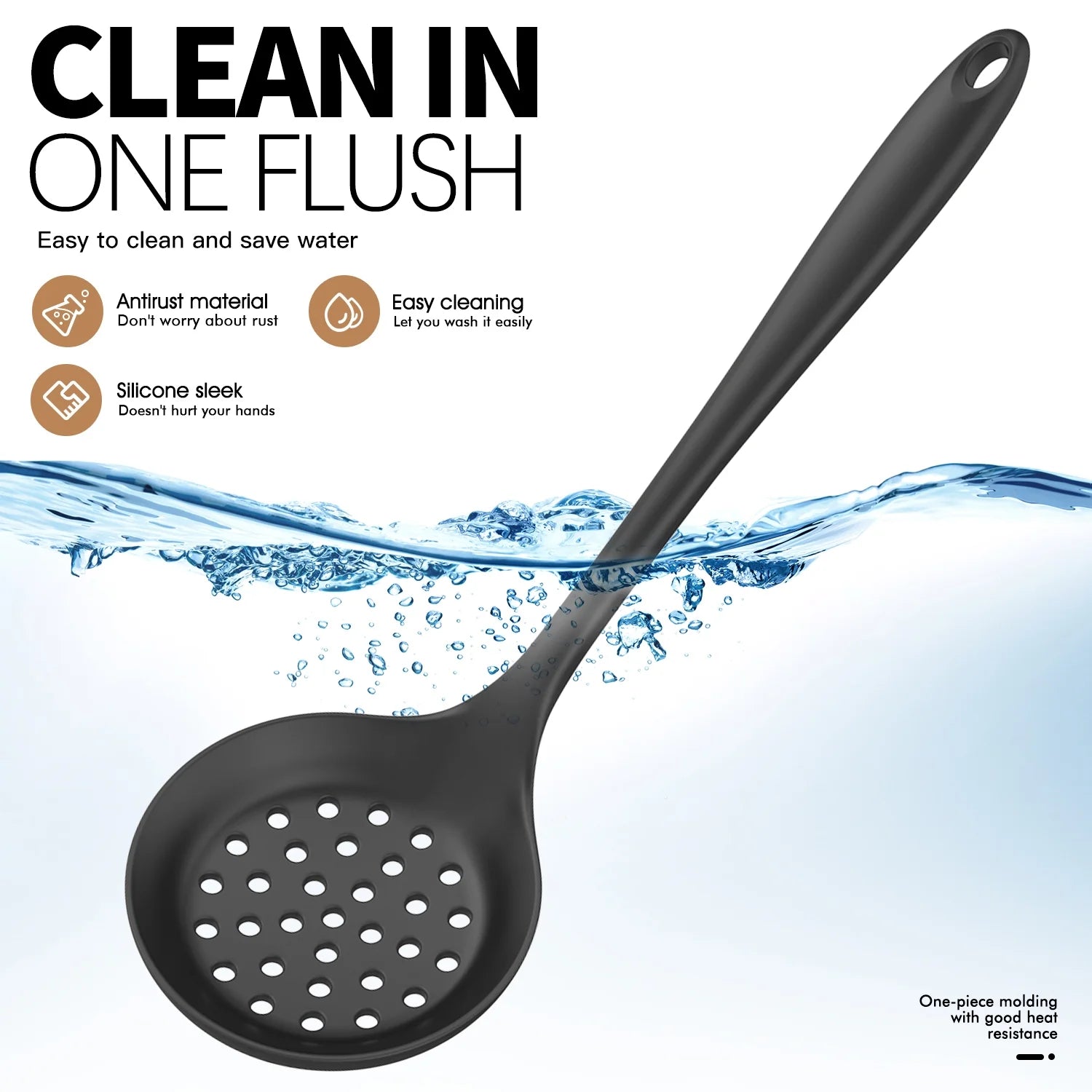 Ultimate Silicone Cooking Utensil Set - 14 Essential Heat-Resistant Tools for Nonstick Cookware, BPA-Free & Dishwasher Safe - Perfect for Every Kitchen!