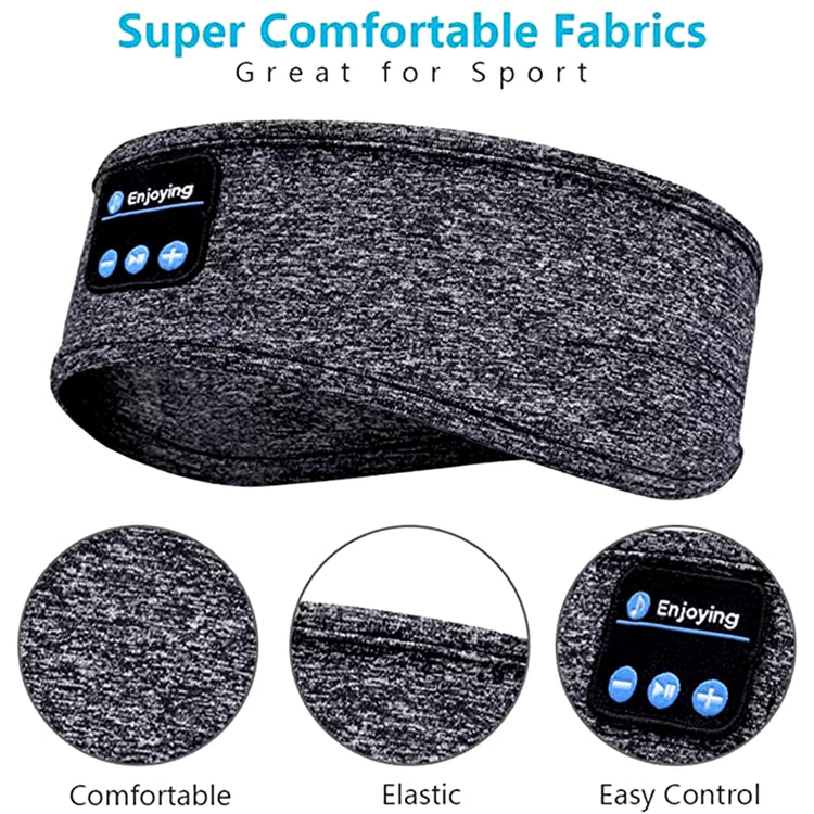 Bluetooth Sleep Headphones Eye Mask - Comfortable Wireless Music Earphones for Restful Nights
