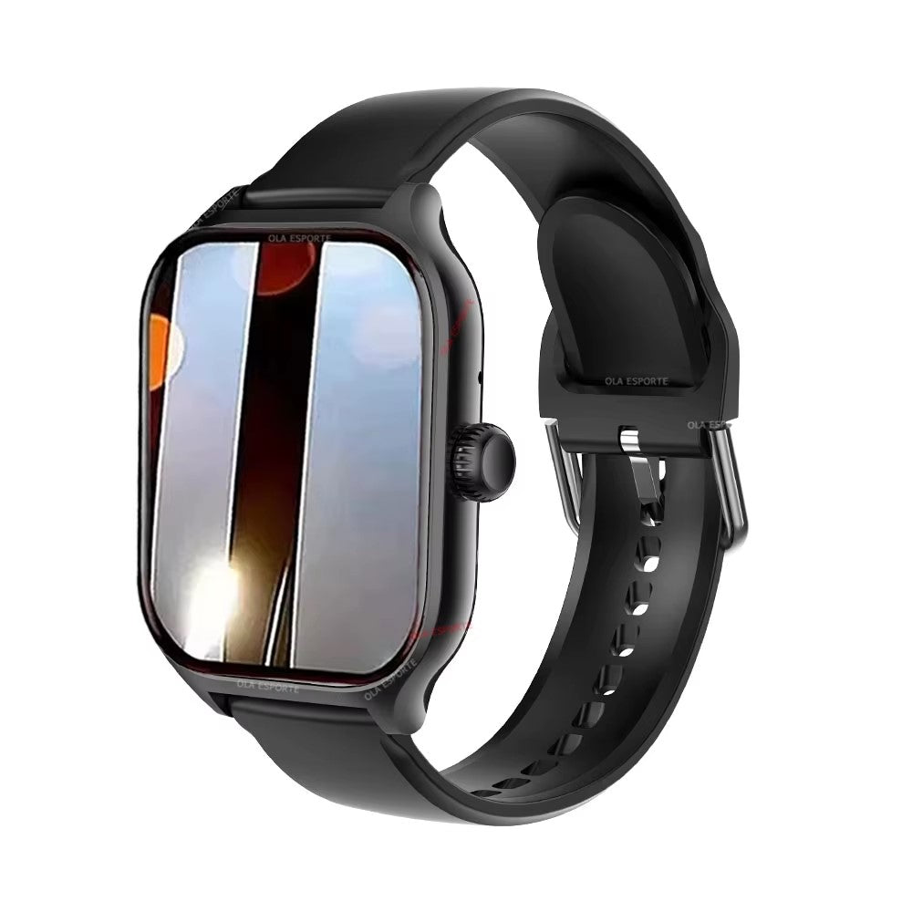 2026 Bluetooth Smartwatch with 2.01-Inch Color Screen for Android and iOS - Fitness Tracker and Call Answering for Men and Women